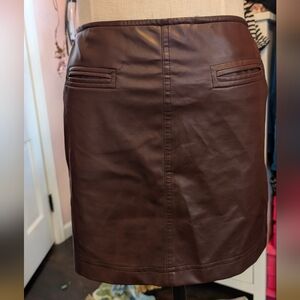 Betsey Johnson Dark Brown Mini Skirt